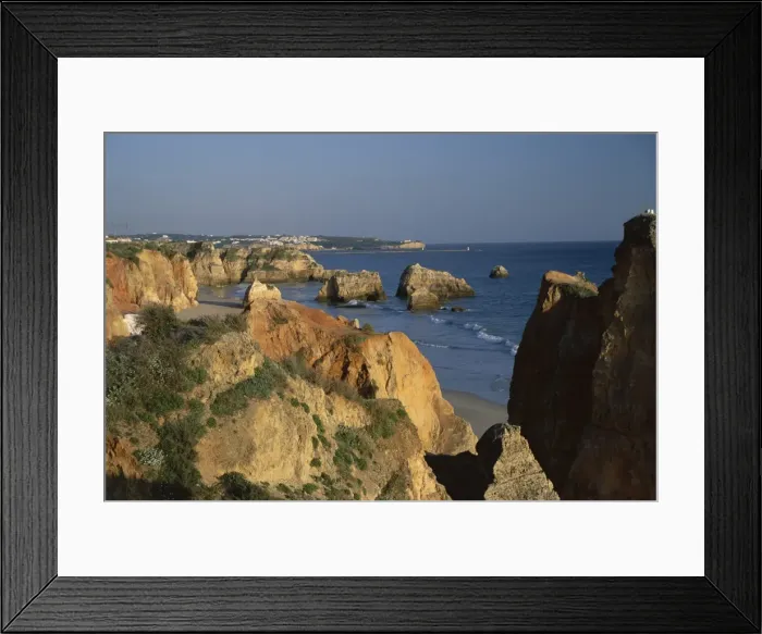 Framed Print : Coastline, Praia da Rocha Framed Print : Coastline, Praia da Rocha