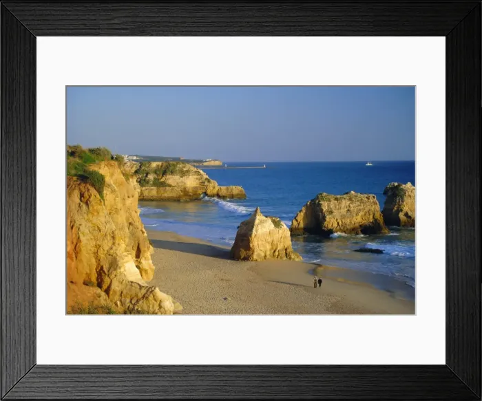Framed Print : Praia de Rocha Framed Print : Praia de Rocha