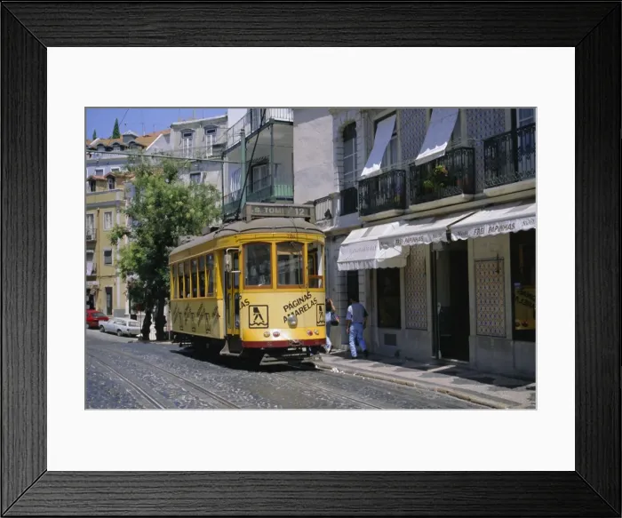 Framed Print : Tram, Lisbon Framed Print : Tram, Lisbon