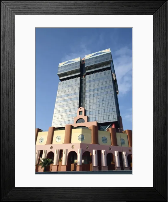 Framed Print : Amoreiras Shopping Centre, designed by T Framed Print : Amoreiras Shopping Centre, designed by T