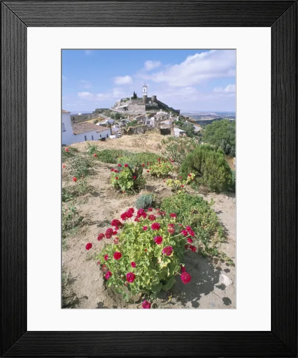 Framed Print : Hill village of Monsaraz near the Spanish border Framed Print : Hill village of Monsaraz near the Spanish border