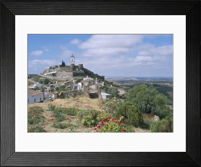 Framed Print : Hill village of Monsaraz near the Spanish border Framed Print : Hill village of Monsaraz near the Spanish border