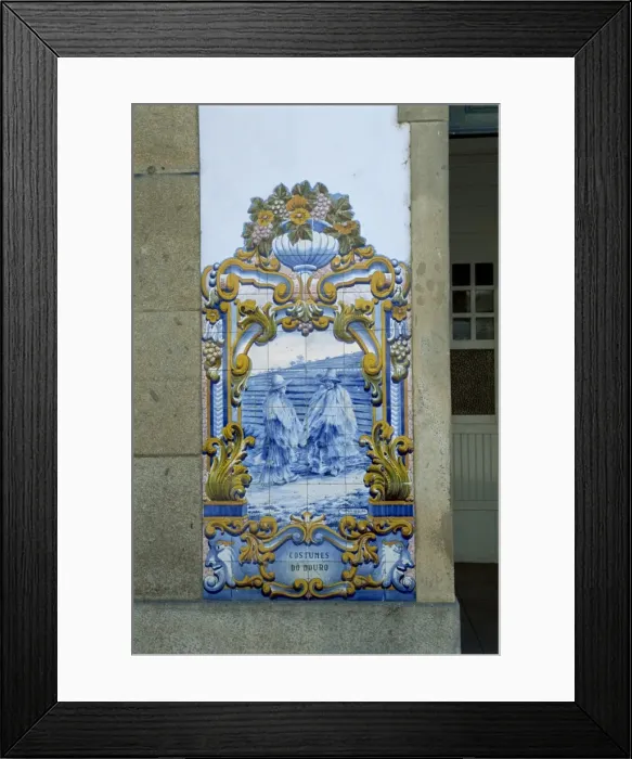 Framed Print : Azulejos, Pinhao railway station Framed Print : Azulejos, Pinhao railway station