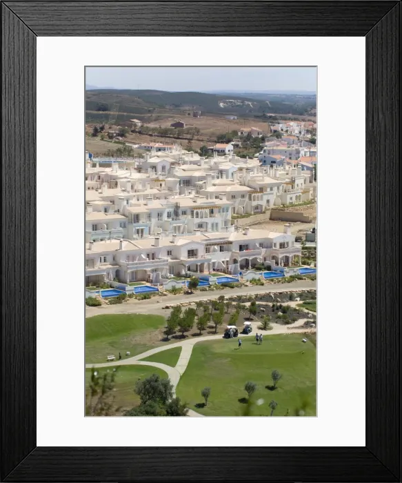 Framed Print : Property at Parque da Floresta golf course Framed Print : Property at Parque da Floresta golf course