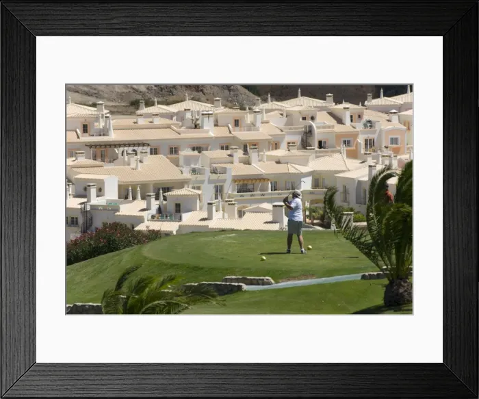 Framed Print : Property at Parque da Floresta golf course Framed Print : Property at Parque da Floresta golf course