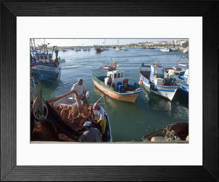 Framed Print : Fishing boats Framed Print : Fishing boats