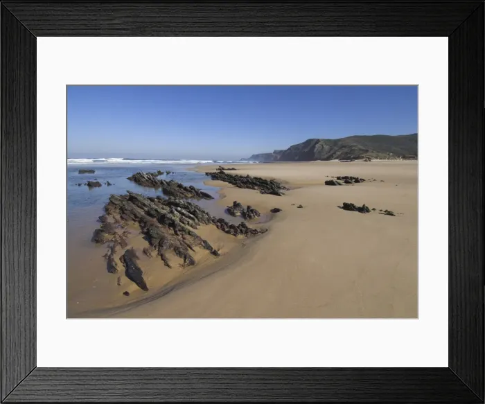 Framed Print : Praia da Cordama Framed Print : Praia da Cordama
