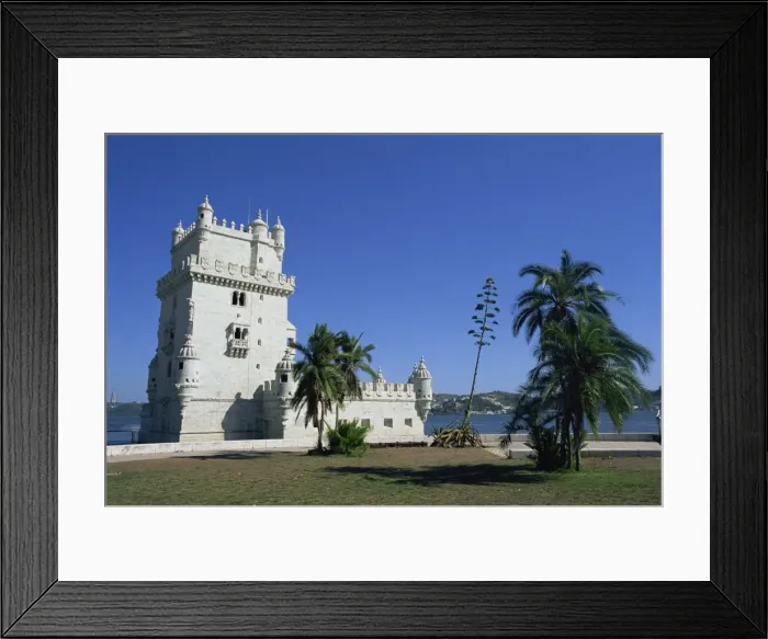 Framed Print : Exterior of Torre de Belem (Belem Tower) Framed Print : Exterior of Torre de Belem (Belem Tower)