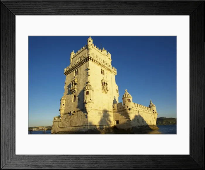 Framed Print : Belem Tower (Torre de Belem) at sunset Framed Print : Belem Tower (Torre de Belem) at sunset
