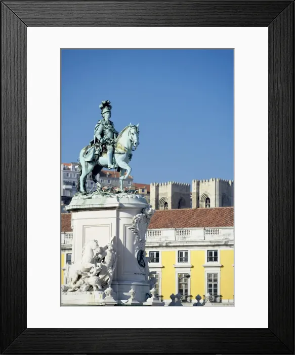 Framed Print : Statue of Dom Jose I Framed Print : Statue of Dom Jose I