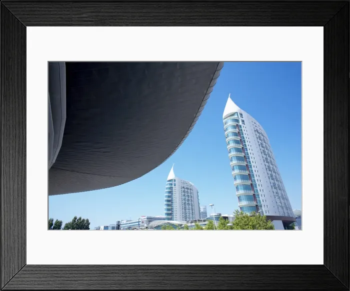 Framed Print : Atlantic Pavillon Framed Print : Atlantic Pavillon