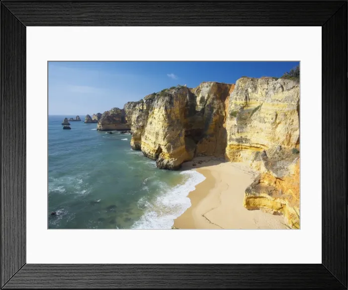 Framed Print : Dona Ana beach and coastline Framed Print : Dona Ana beach and coastline