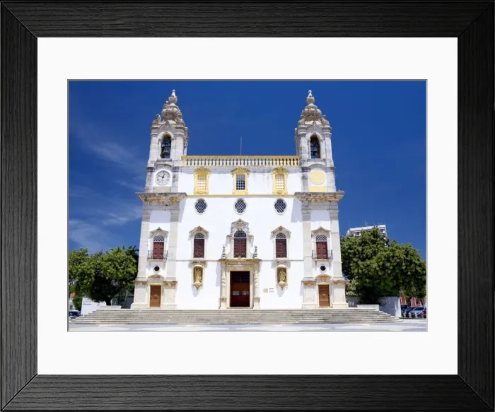 Framed Print : Nossa Senhora do Carmo church Framed Print : Nossa Senhora do Carmo church