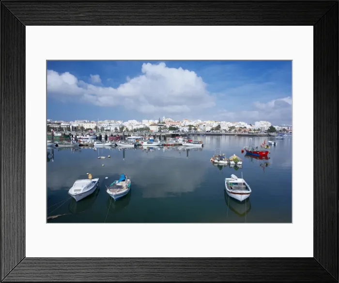 Framed Print : View Lagos harbour and town Framed Print : View Lagos harbour and town