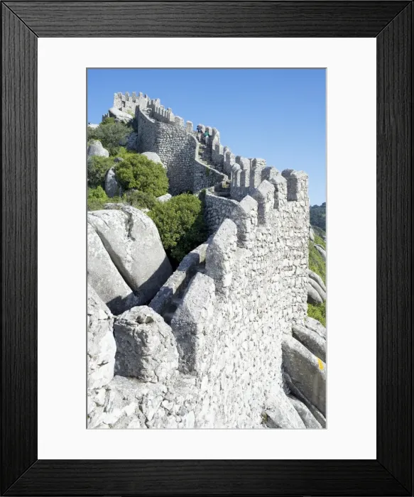 Framed Print : The ramparts of Castelo dos Mouros (Moorish Castle) Framed Print : The ramparts of Castelo dos Mouros (Moorish Castle)