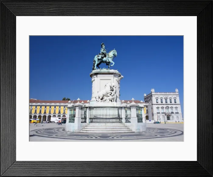 Framed Print : Statue of Dom Jose I Framed Print : Statue of Dom Jose I