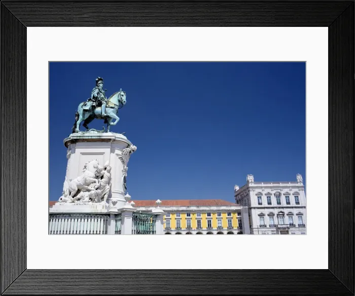 Framed Print : Statue of Dom Jose I Framed Print : Statue of Dom Jose I