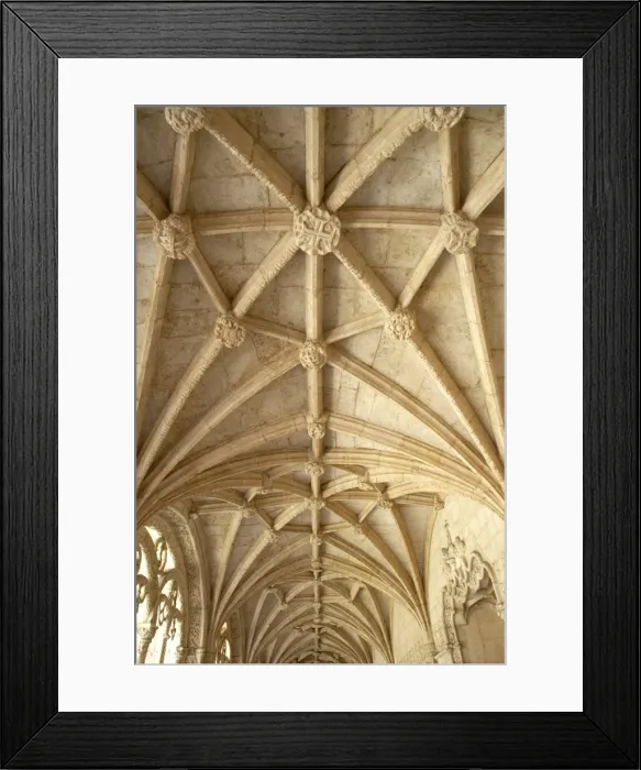 Framed Print : Church vaults