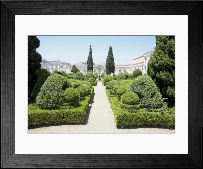 Framed Print : The Queluz Palace gardens Framed Print : The Queluz Palace gardens
