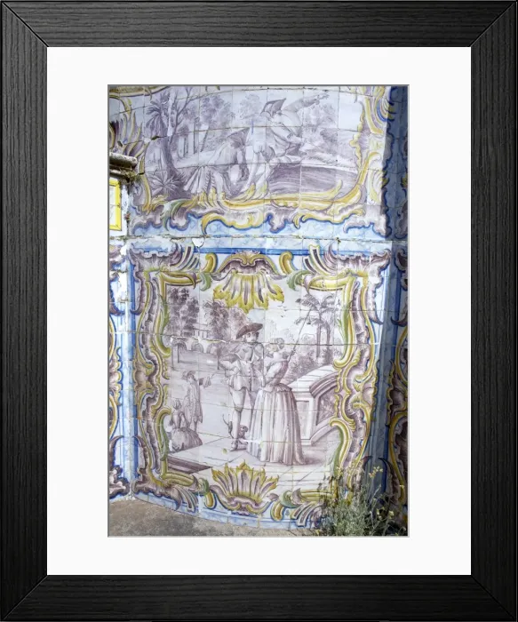 Framed Print : Painted ceramics