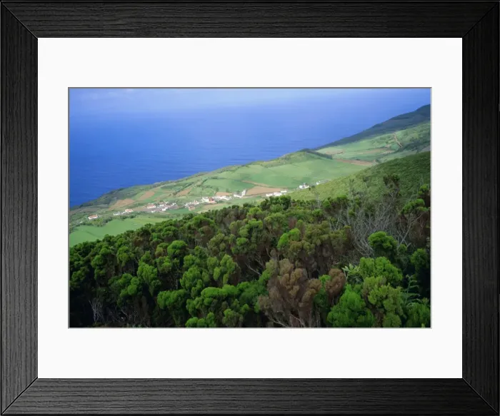 Framed Print : Coast, Miradouro de Rosais Framed Print : Coast, Miradouro de Rosais