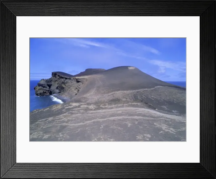 Framed Print : Volcanic landscape