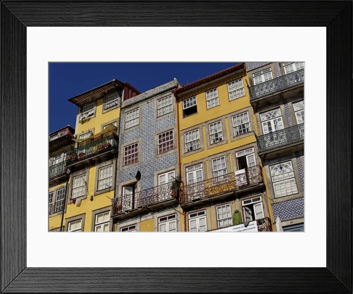 Framed Print : Riverside quarter of Ribeira Framed Print : Riverside quarter of Ribeira