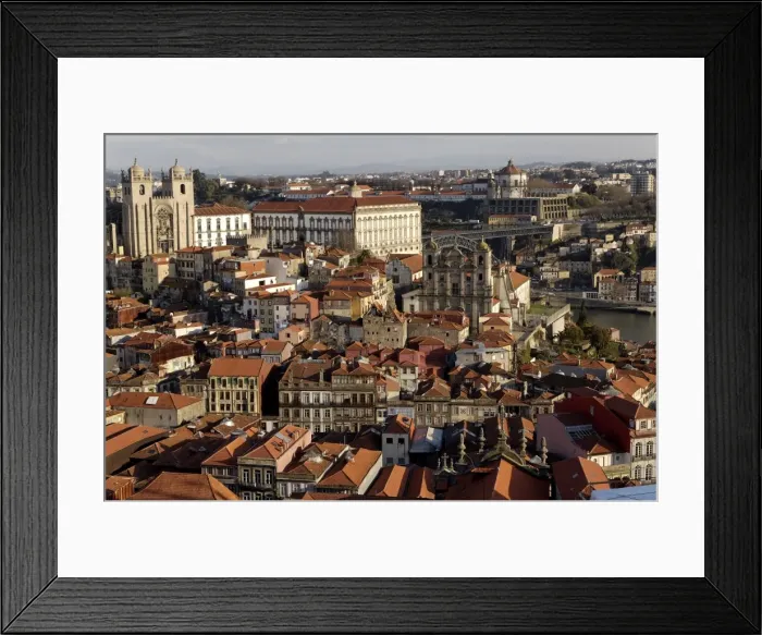 Framed Print : Overview of the city Framed Print : Overview of the city