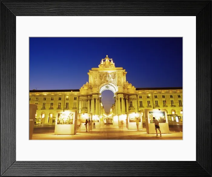 Framed Print : Rua Augusta Arch