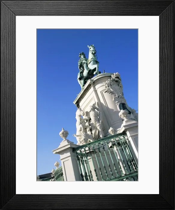 Framed Print : Equestrian statue of Dom Jose I Framed Print : Equestrian statue of Dom Jose I