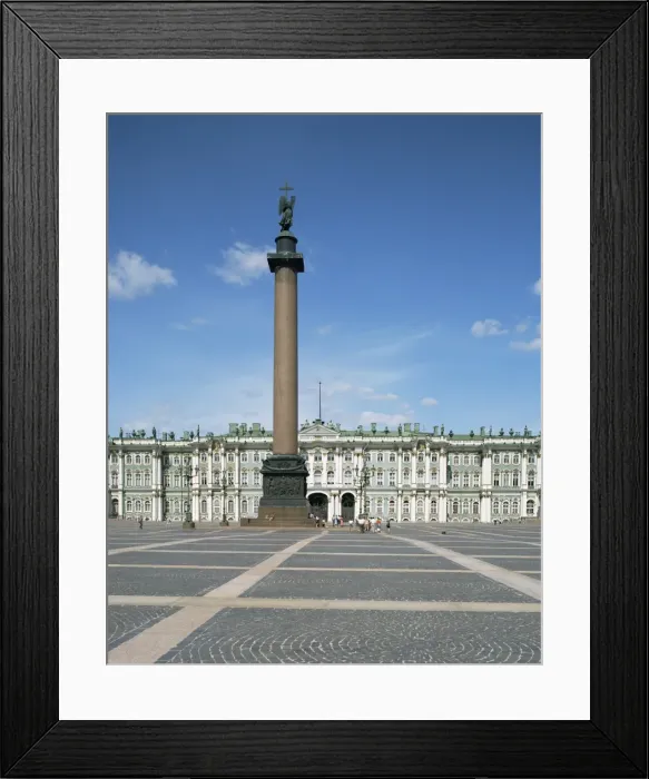 Framed Print : Hermitage, Winter Palace and Alexander Column Framed Print : Hermitage, Winter Palace and Alexander Column