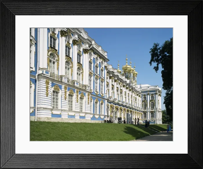 Framed Print : Catherine Palace, Pushkin, near St Framed Print : Catherine Palace, Pushkin, near St
