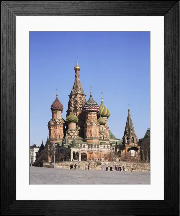 Framed Print : St. Basils Cathedral Framed Print : St. Basils Cathedral