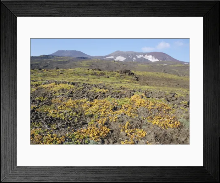 Framed Print : Gorely volcano Framed Print : Gorely volcano