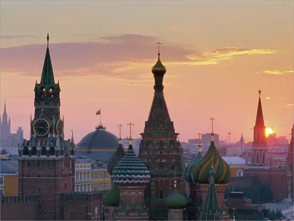 St. Basils Cathedral and Kremlin