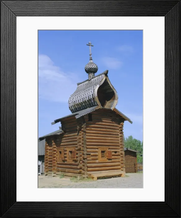 Framed Print : Museum of wooden architecture Framed Print : Museum of wooden architecture