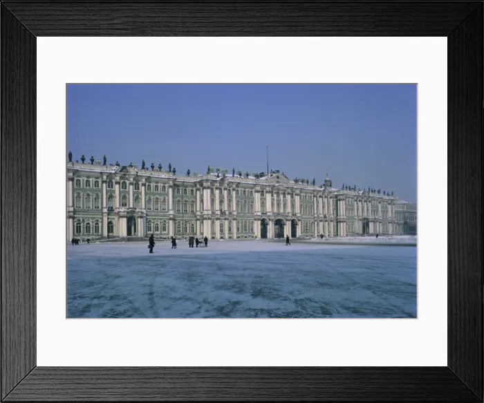 Framed Print : Hermitage, Winter Palace, St Framed Print : Hermitage, Winter Palace, St