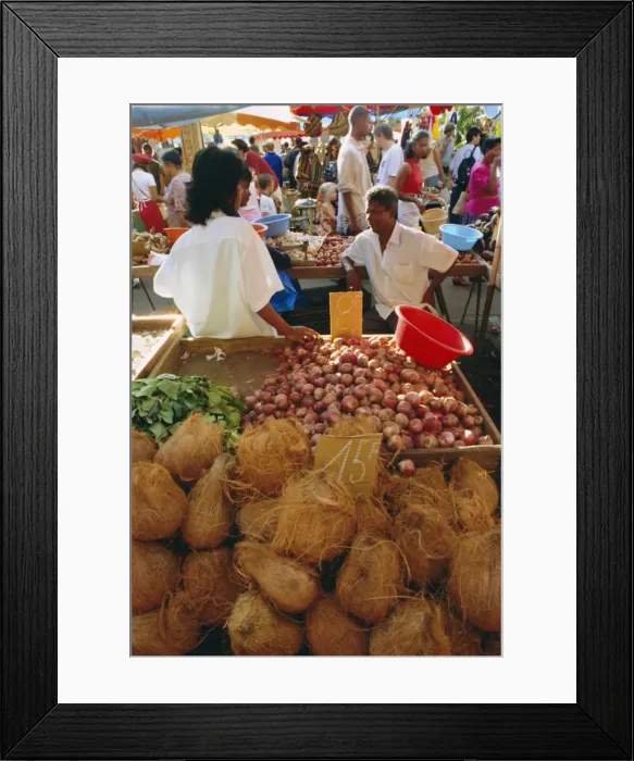 Framed Print : Market, St Framed Print : Market, St