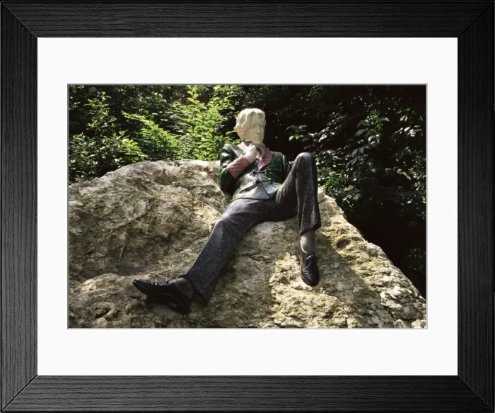 Framed Print : Statue of Oscar Wilde Framed Print : Statue of Oscar Wilde