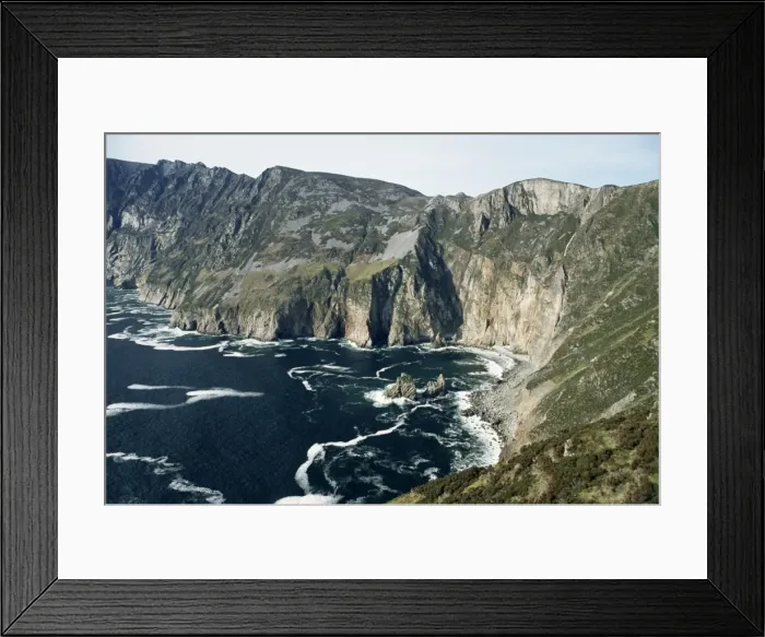 Framed Print : Slieve League sea cliffs Framed Print : Slieve League sea cliffs