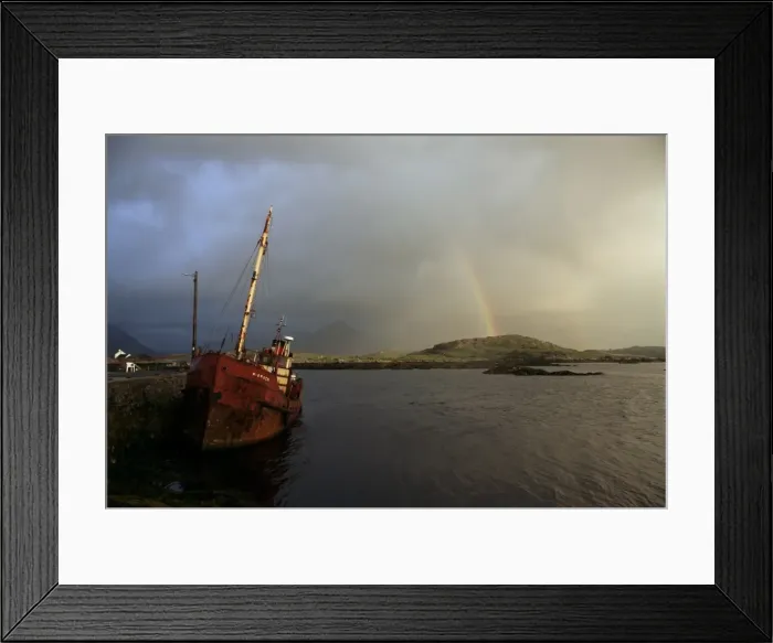 Framed Print : Ballynakill Harbour Framed Print : Ballynakill Harbour