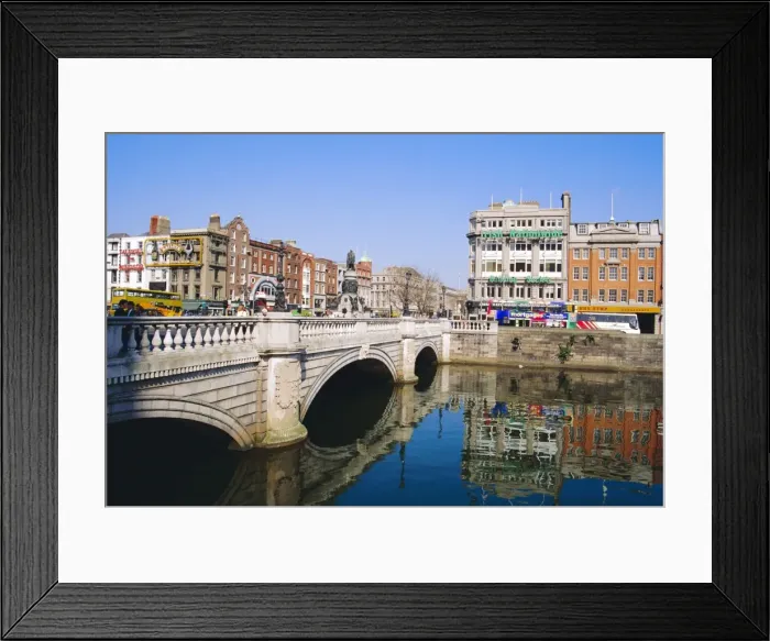 Framed Print : O Connell Bridge