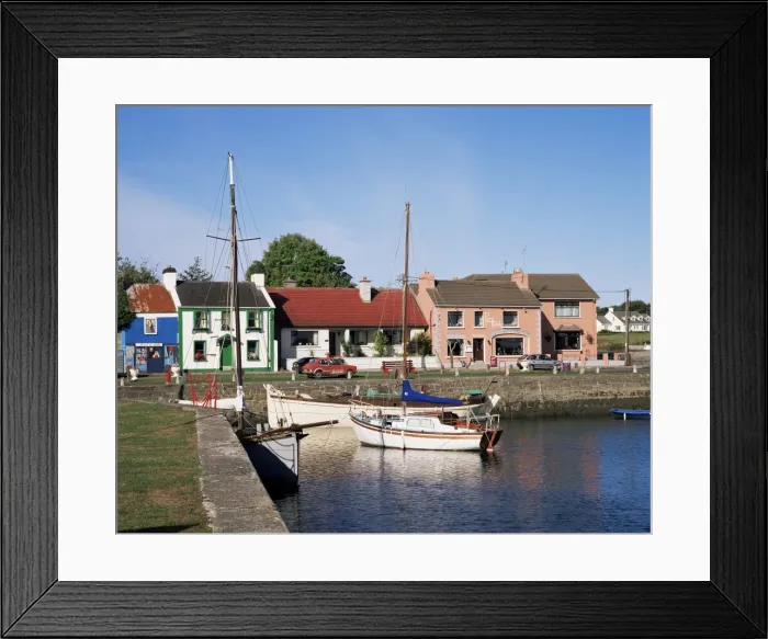 Framed Print : Kinvara village Framed Print : Kinvara village