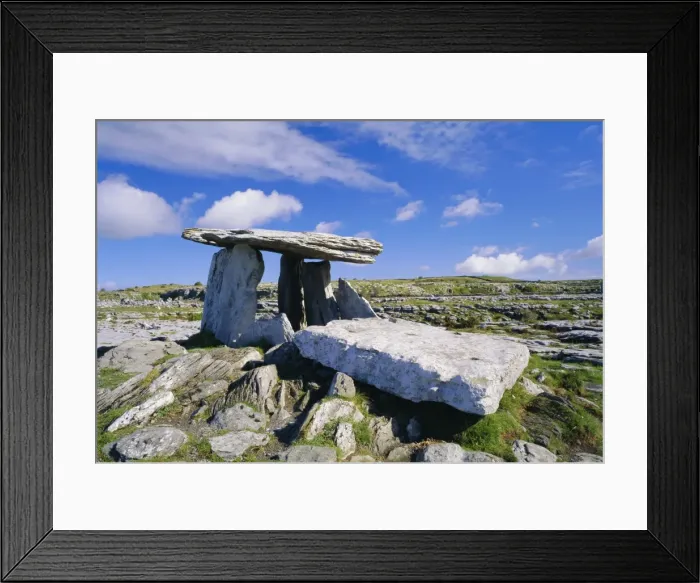 Framed Print : Poulnabrone Dolmen Framed Print : Poulnabrone Dolmen