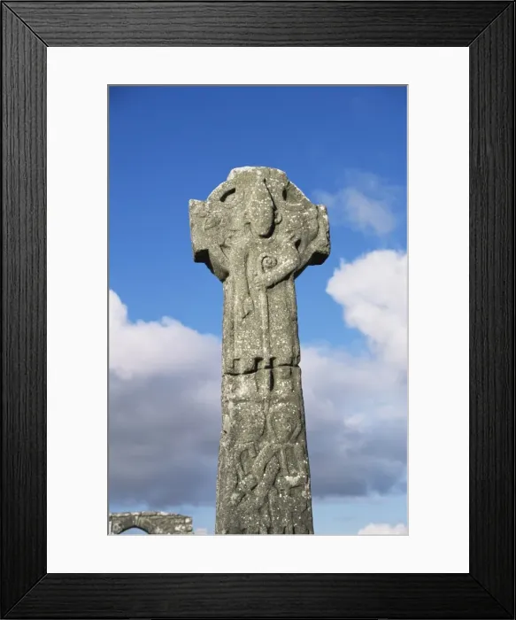 Framed Print : Detail of the Doorty cross Framed Print : Detail of the Doorty cross