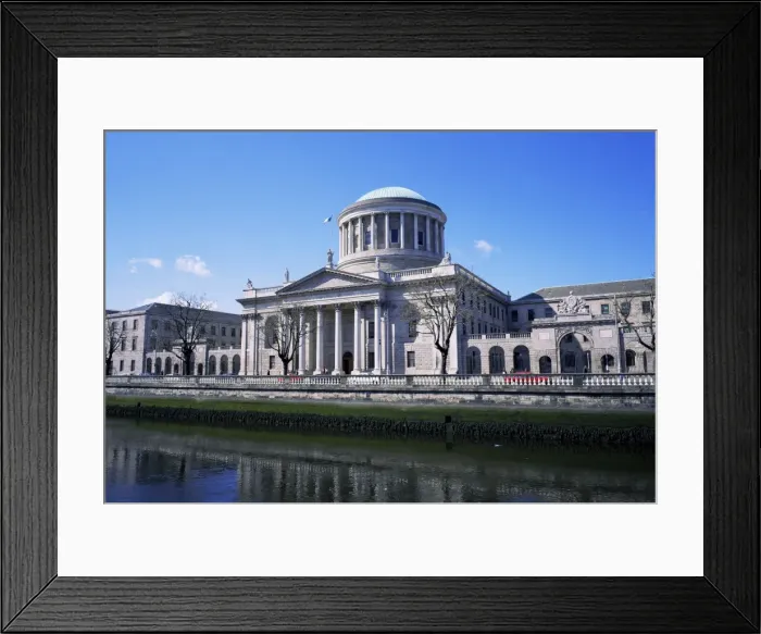 Framed Print : Four Courts Framed Print : Four Courts