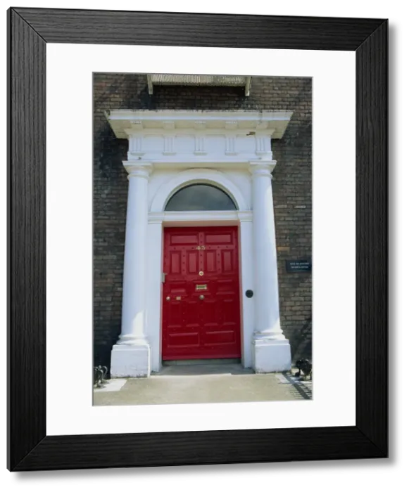 Framed Print : Georgian doorway Framed Print : Georgian doorway