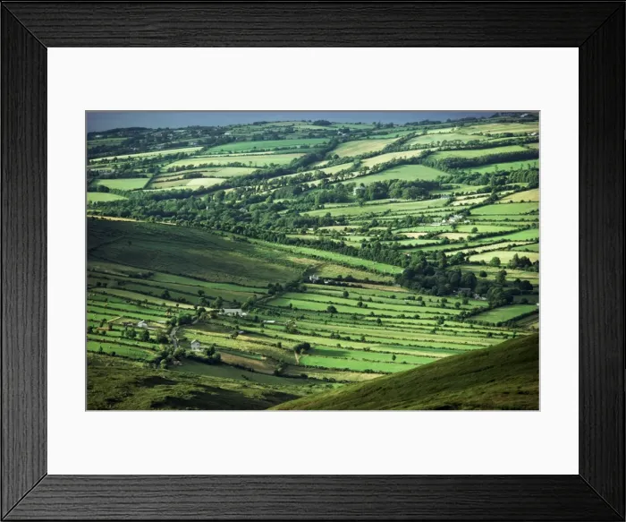 Framed Print : View towards Lough Derg from Arra Mountains Framed Print : View towards Lough Derg from Arra Mountains