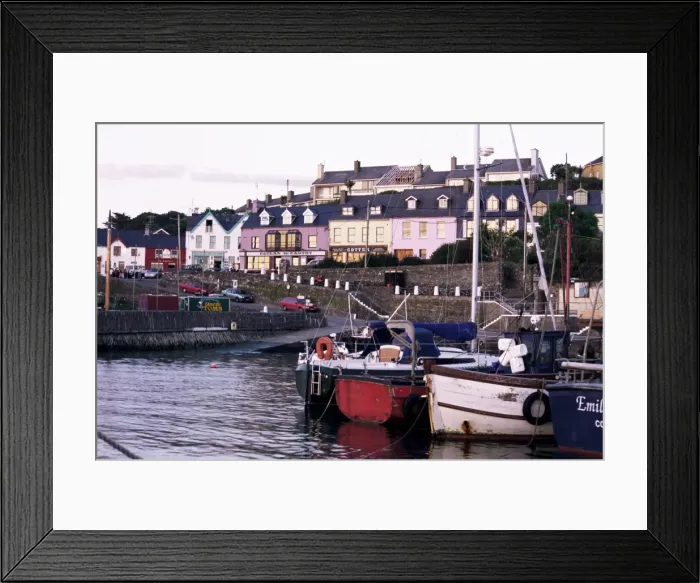 Framed Print : Fishing village Framed Print : Fishing village