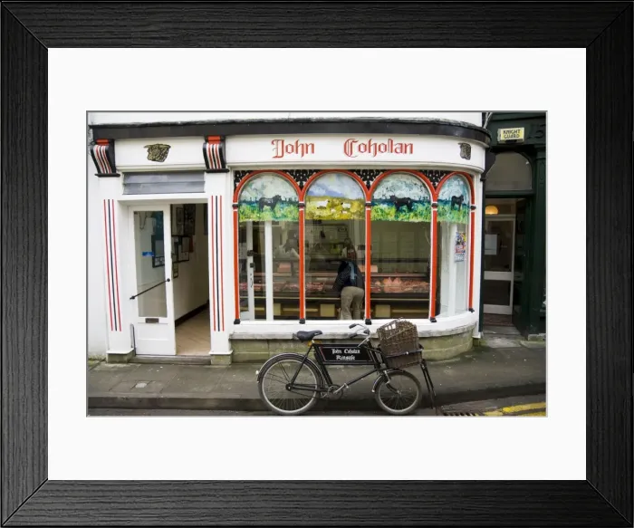 Framed Print : Butchers shop Framed Print : Butchers shop